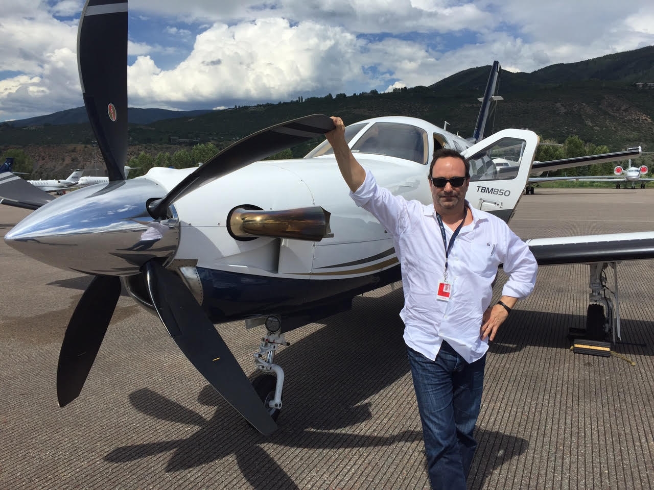 On the ramp in Aspen