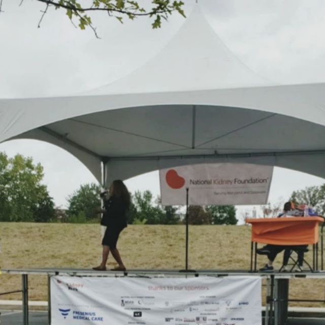 Ministered at church today with my True Praise family, and then had to dash over to the Y in Waverly to perform at the 2019 Greater Baltimore Kidney Walk. Thank you sooo much for having me and allowing me to share a little encouragement through song?