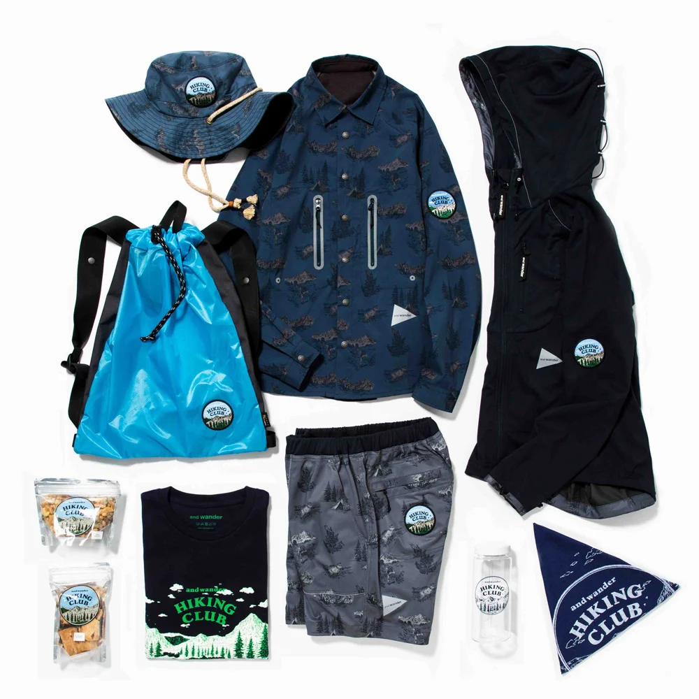 and wander HIKING CLUB Pop-Up at Isetan Shinjuku