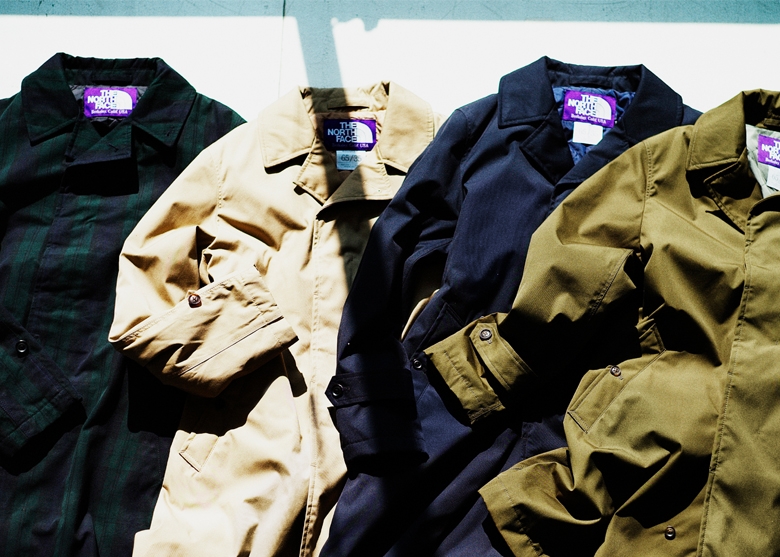 beams the north face purple label