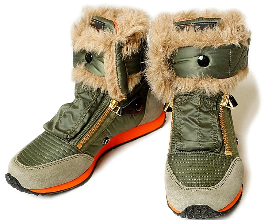 KAPITAL introduces a new military inspired sneaker to it's shoe line-up