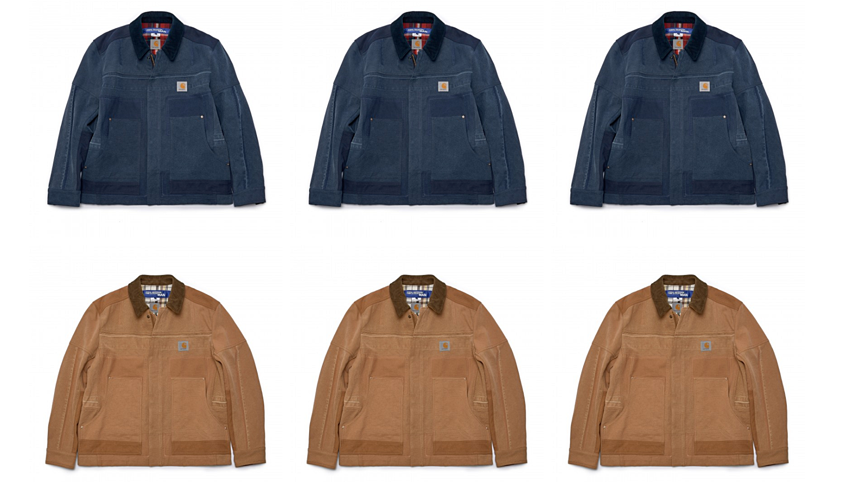 Junya Watanabe MAN and Carhartt releases first items from it's