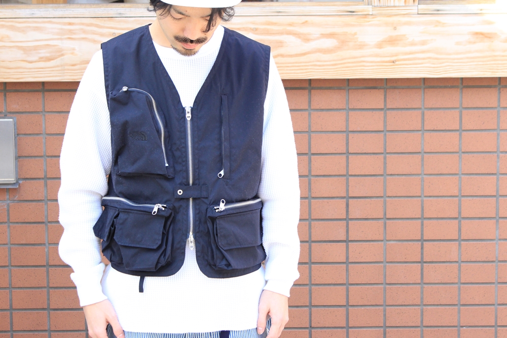 north face purple label vest