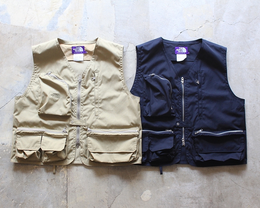 THE NORTH FACE PURPLE LABEL◇SS/Mesh Angler Vest/ベスト/M