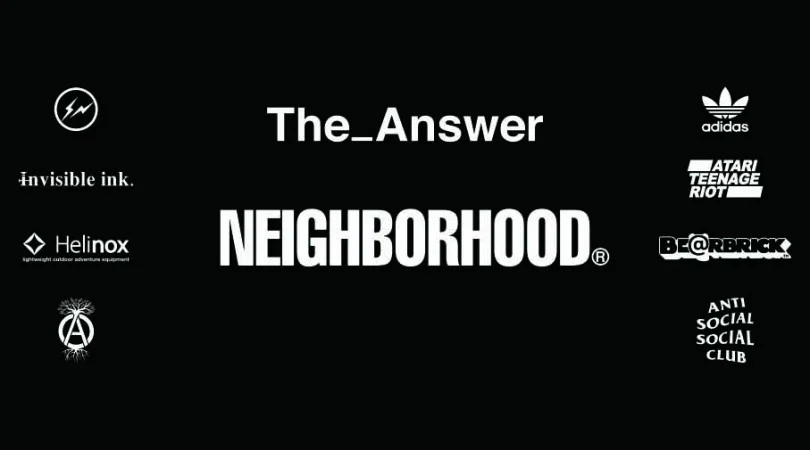 [Update] NEIGHBORHOOD announces "The_Answer" pop-up store at Isetan Men's