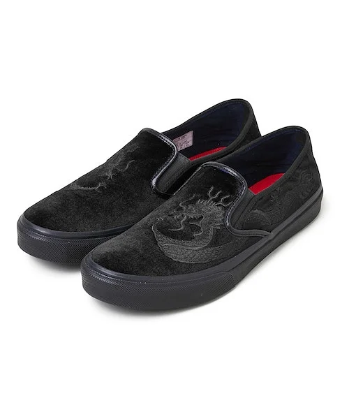 vans deluxe slip on