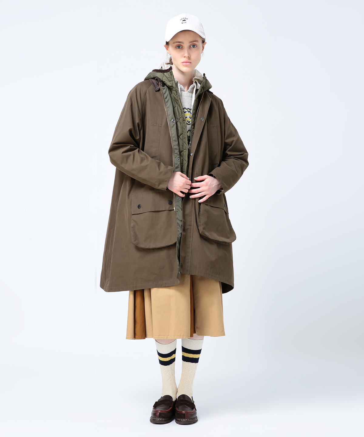 BEAMS BOY joins Barbour on two collaborative outerwear pieces — eye_C