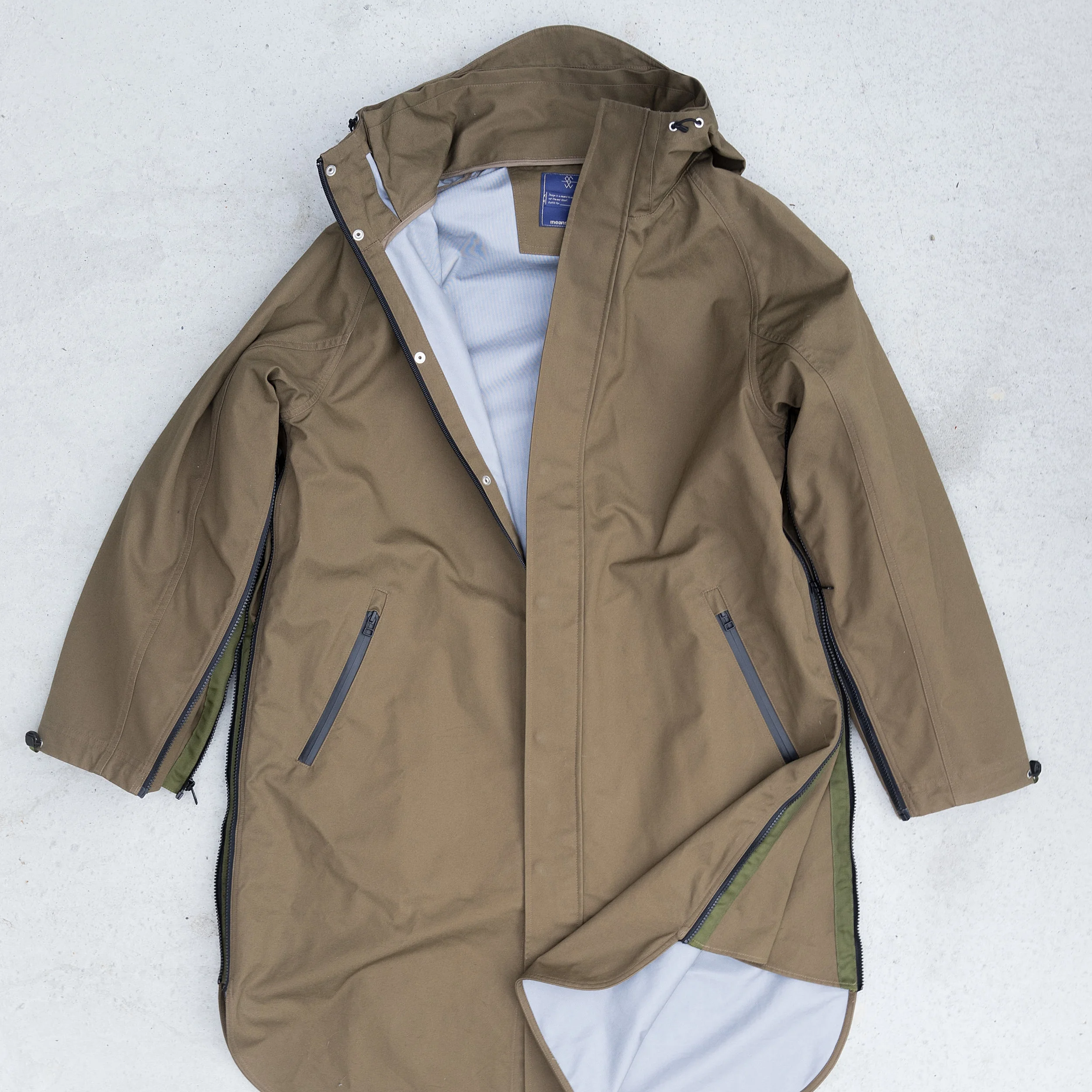 PRODUCT HIGHLIGHT | meanswhile 3 Layer Ventile Poncho Coat