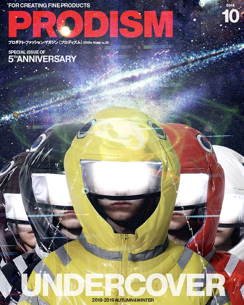 PRODISM magazine celebrates its 5th anniversary with an UNDERCOVER PRODISM magazine celebrates its 5th anniversary with an UNDERCOVER