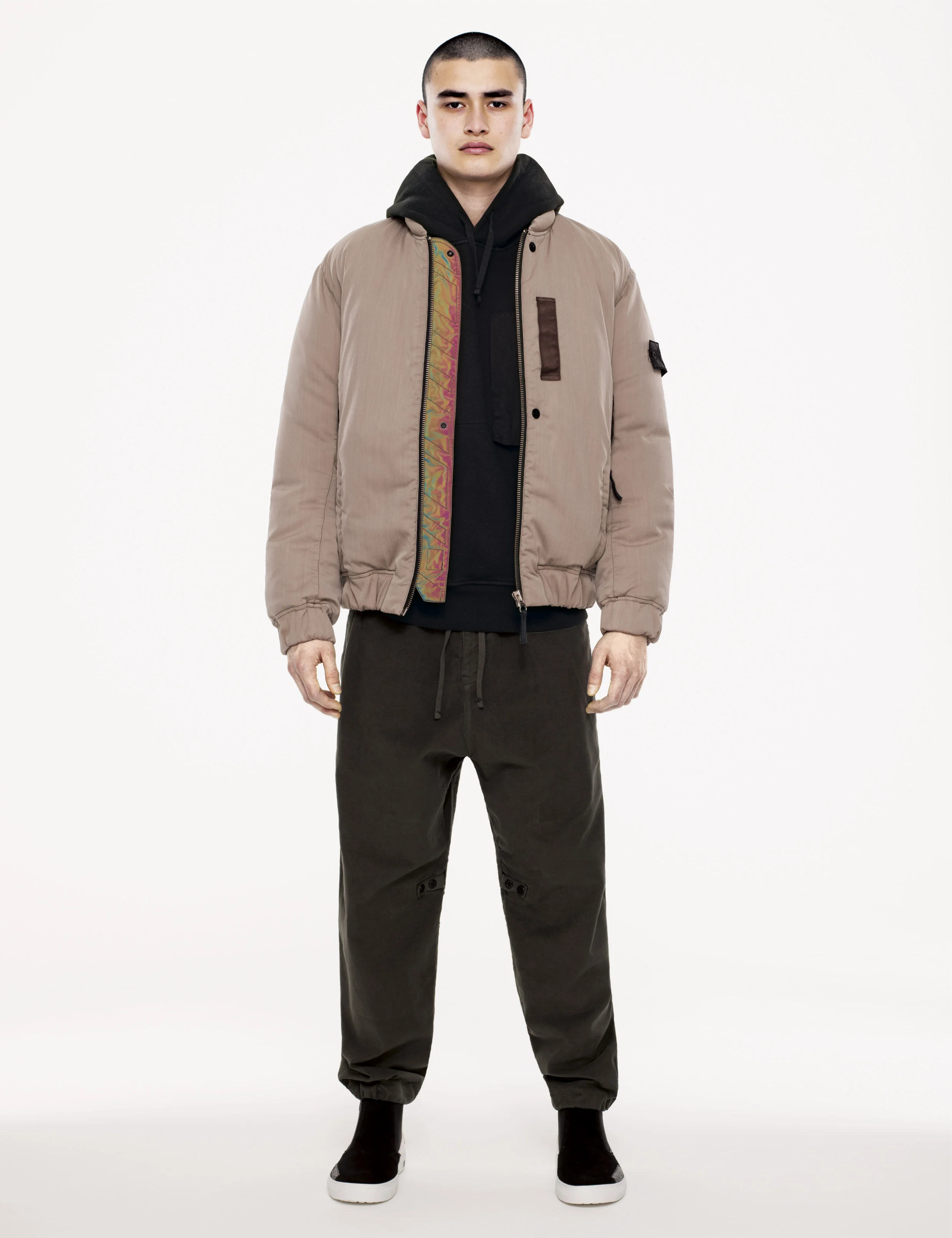 stone island scarabeo bomber