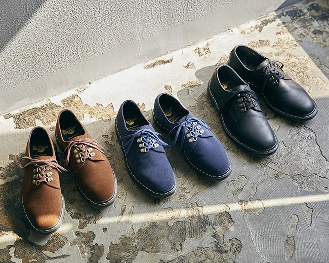nanamica and Dr Martens join forces on footwear capsule — eye_C