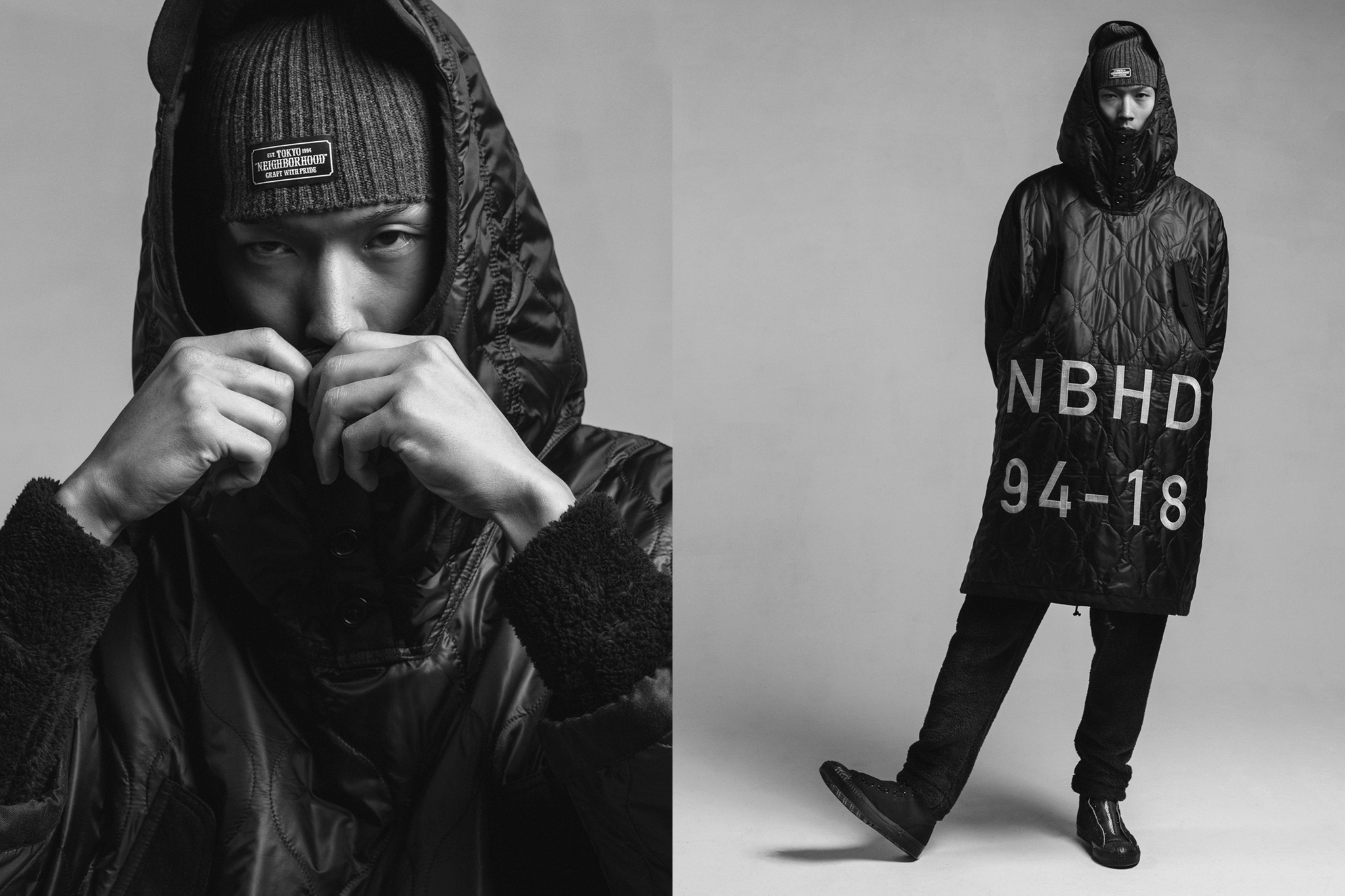 WTAPS and NEIGHBORHOOD is on display in HAVEN's latest FW '18 