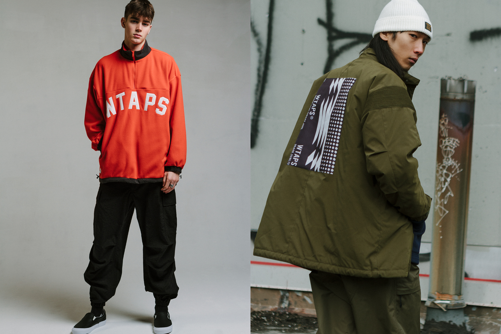 WTAPS and NEIGHBORHOOD is on display in HAVEN's latest FW '18 