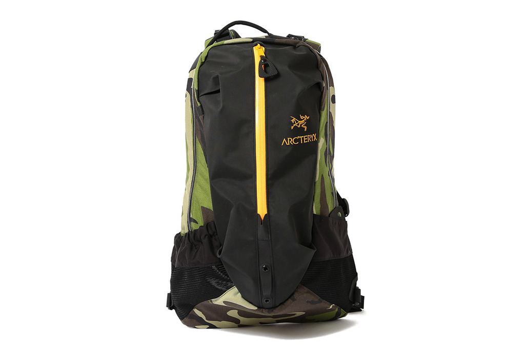 BEAMS and Arc'Teryx link up for a camoflauge bag capsule