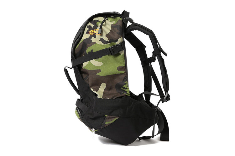 BEAMS and Arc'Teryx link up for a camoflauge bag capsule collection — eye_C