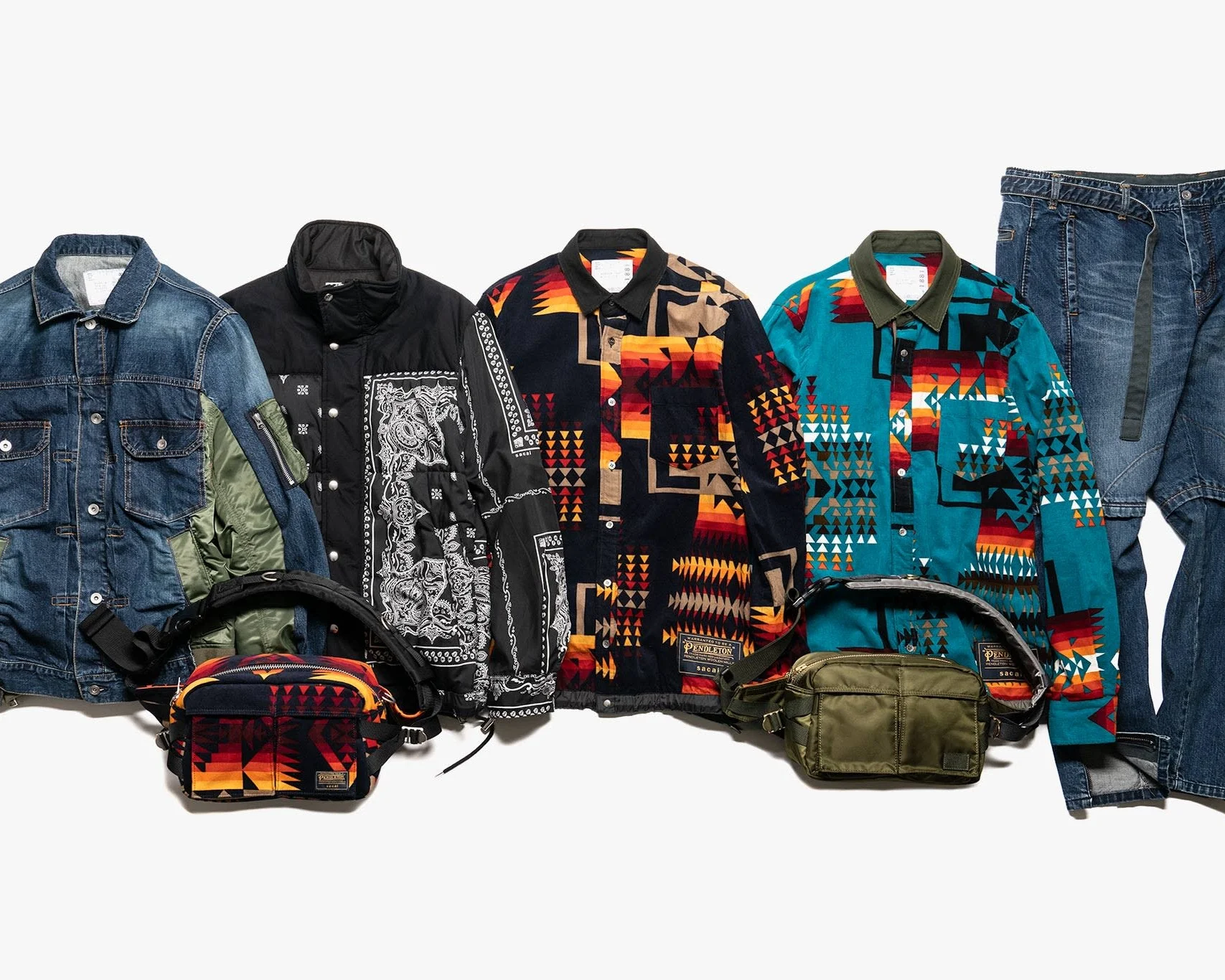 The first delivery from sacai