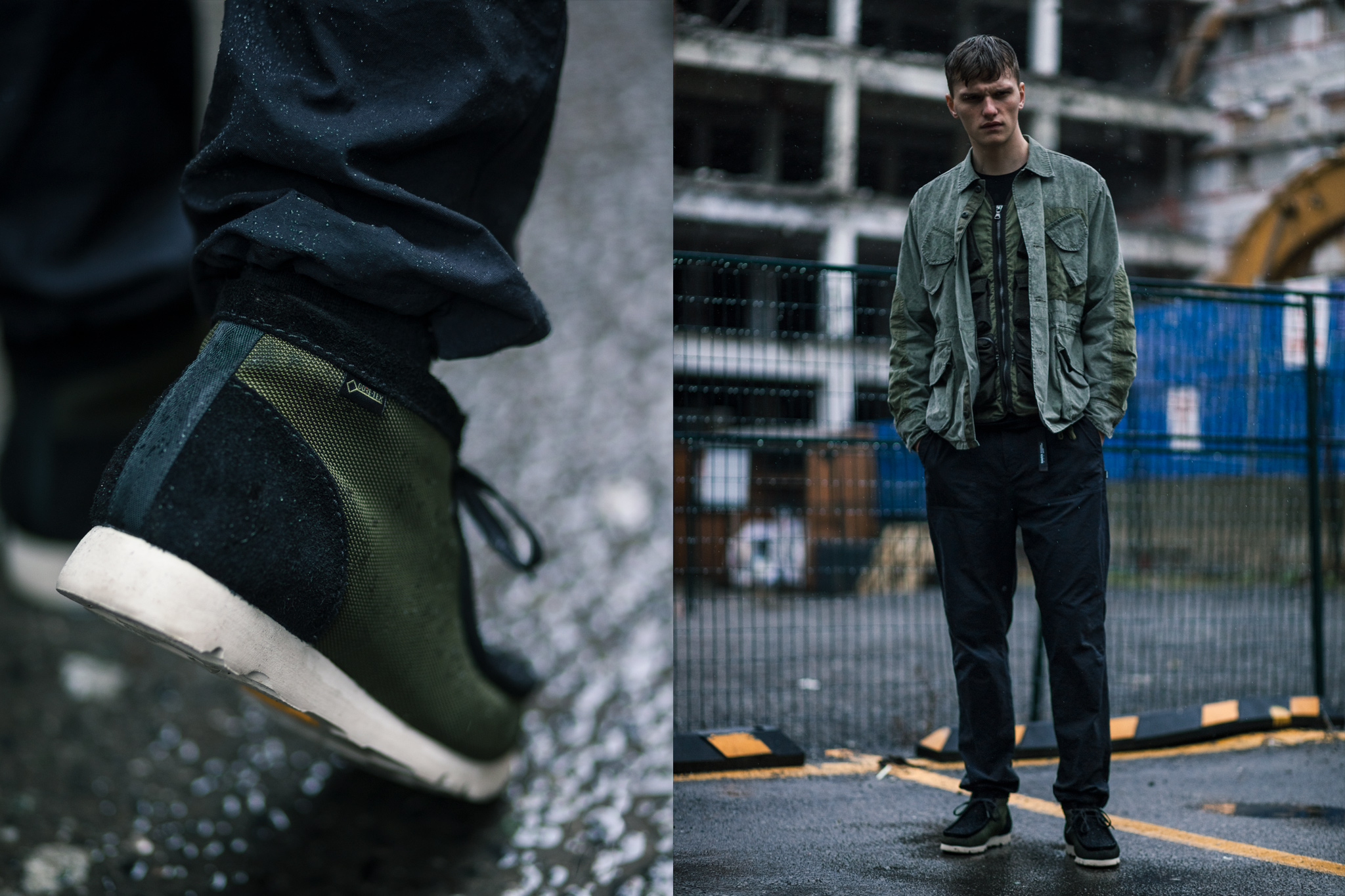 Apr 25 HAVEN and Clarks rework the iconic Wallabee with technical fabrics.