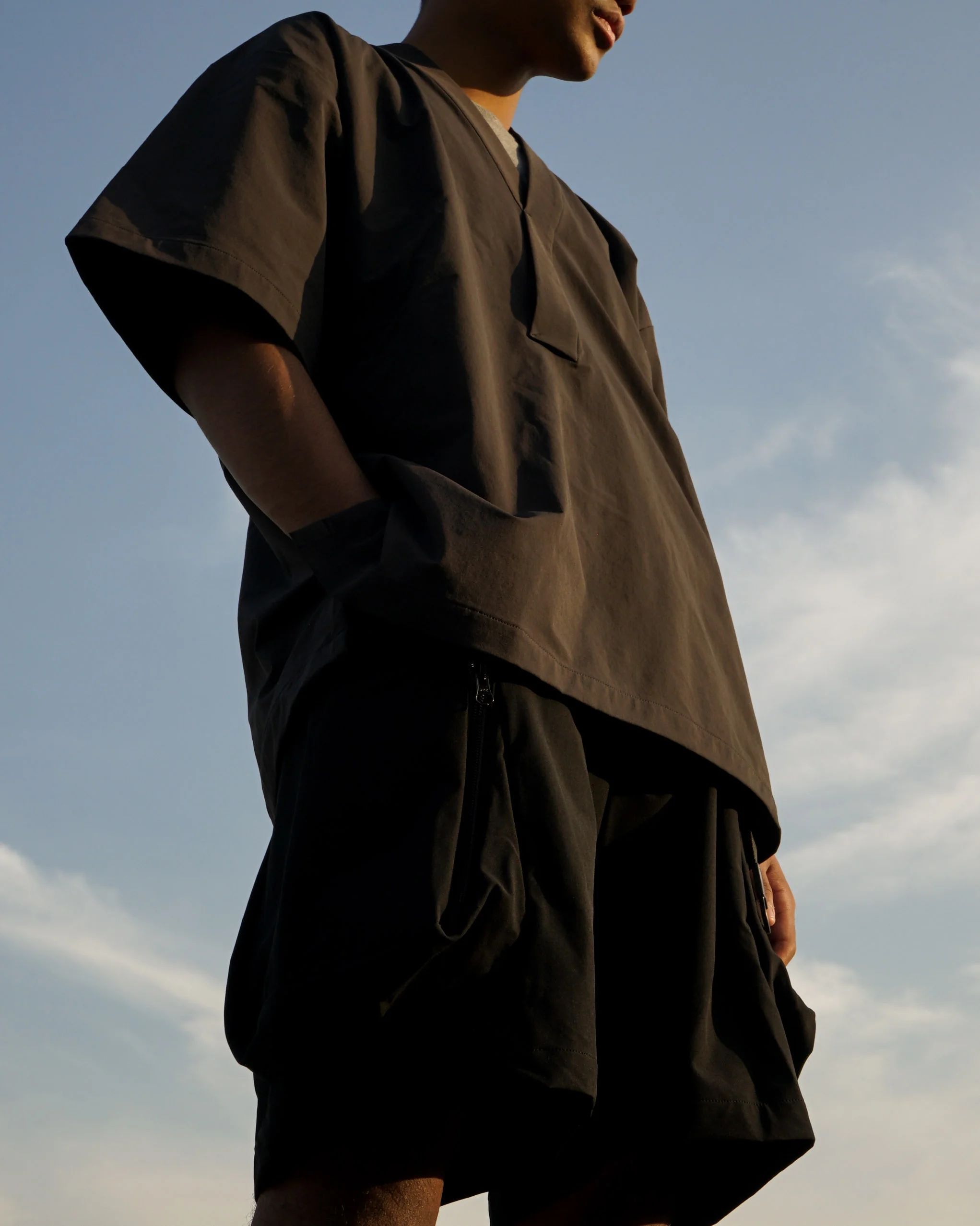 PERTEX Equilibrium Kimono Collar (Dark Grey) PERTEX Equilibrium Abridge Shorts