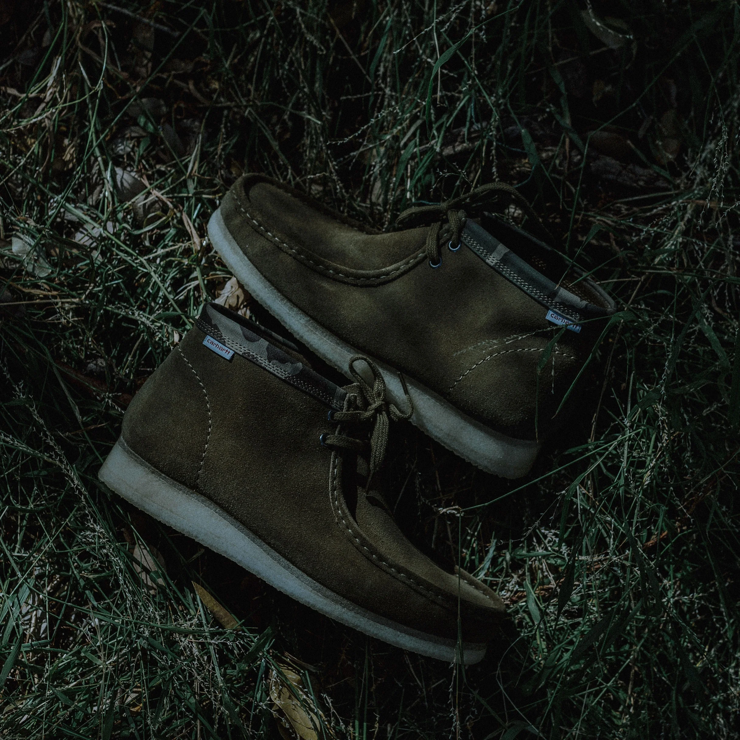 clarks originals x carhartt wip wallabee