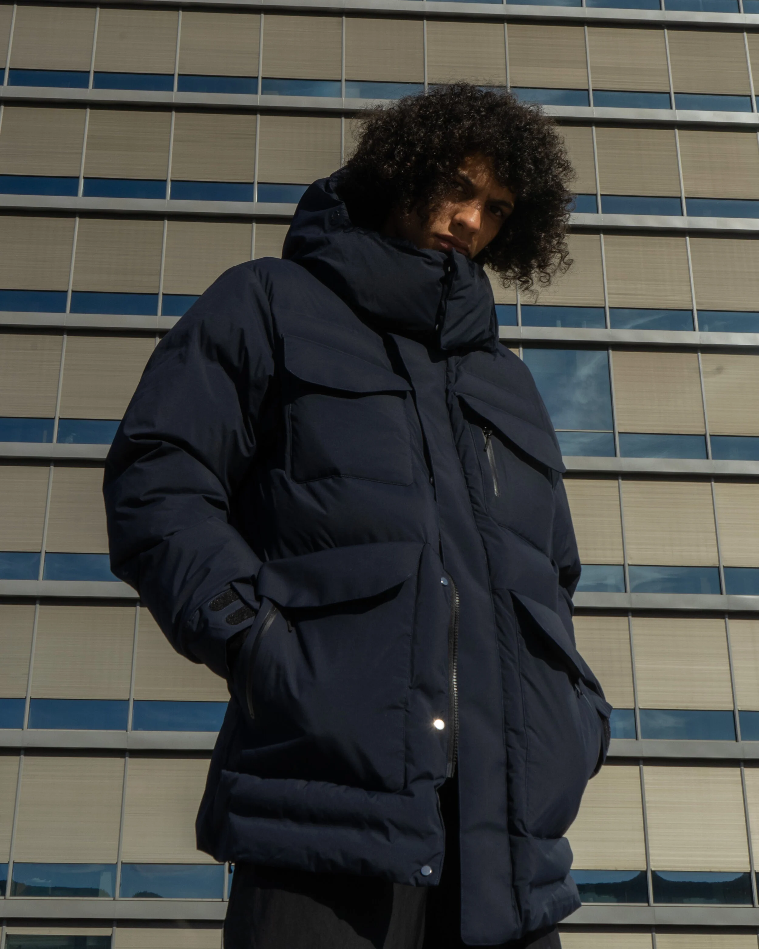Best goldwin hooded spur down coat Discount Goldwin Black Hooded 