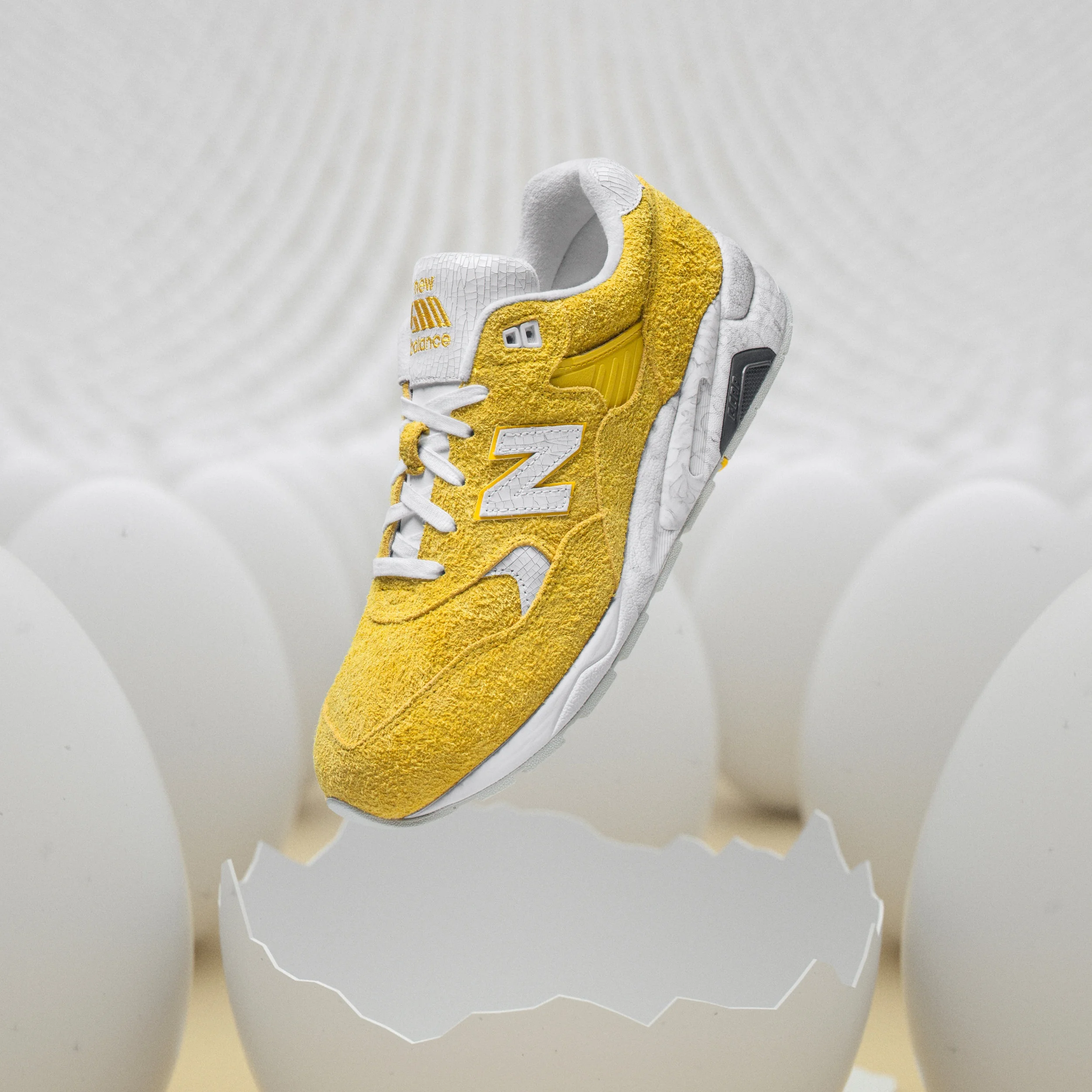 RANDOMEVENT and New Balance Seek Nirvana With A Yellow Suede 580