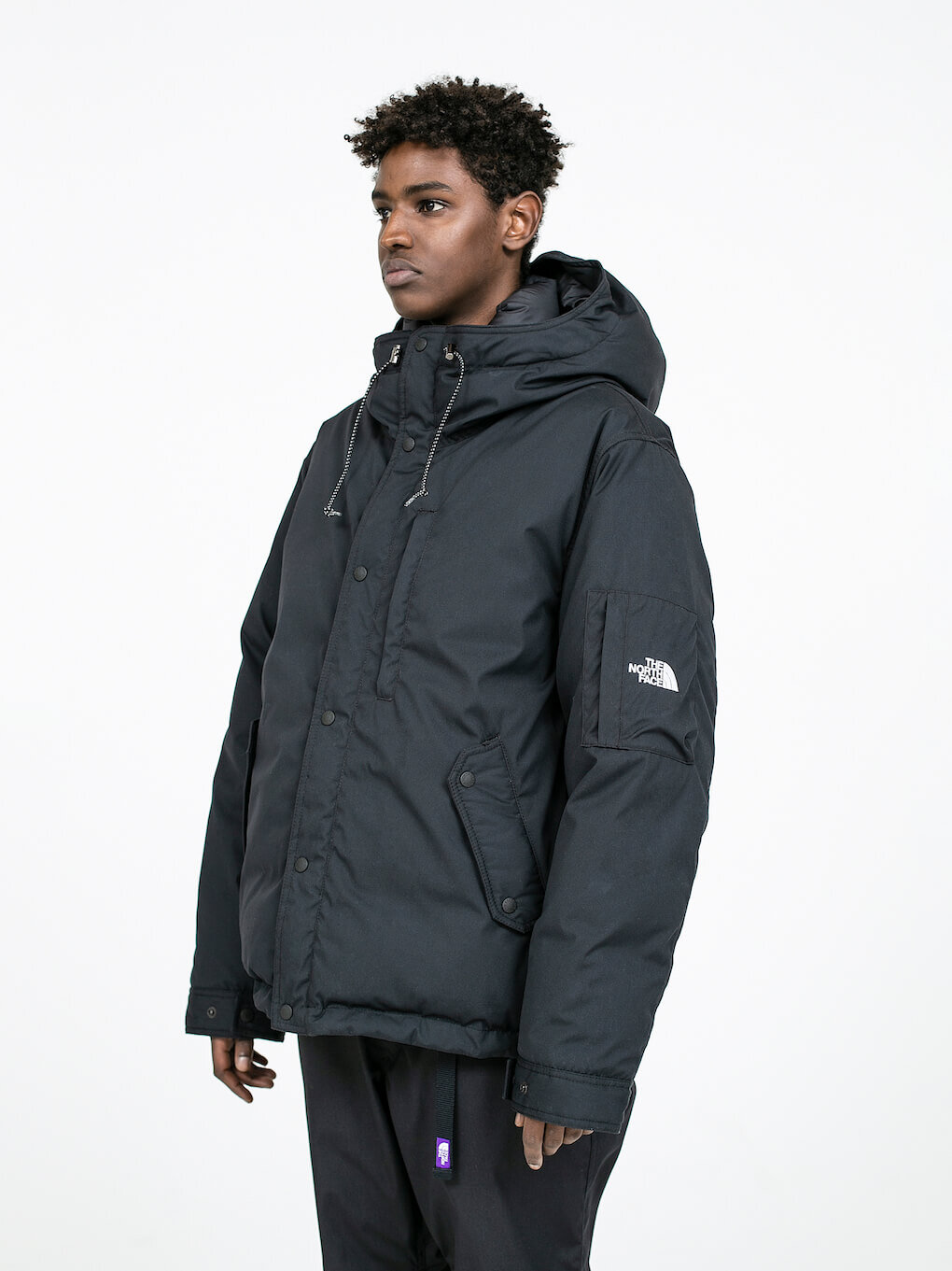 North Face Purple Label monkey time Short Down Parka — eye_C