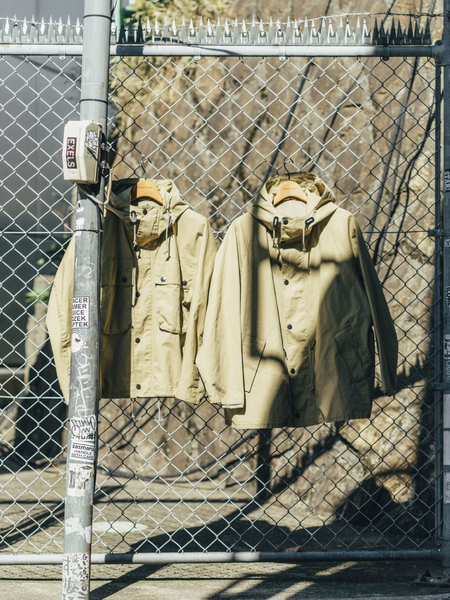 Barbour Links with Kaptain Sunshine on the Modern Day Parka Barbour Links with Kaptain Sunshine on the Modern Day Parka