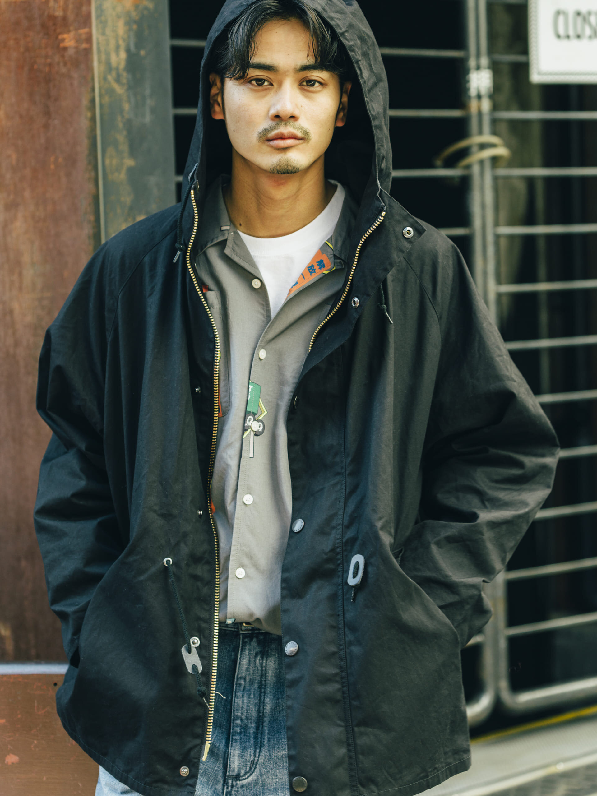 Barbour Links with Kaptain Sunshine on the Modern Day Parka — eye_C