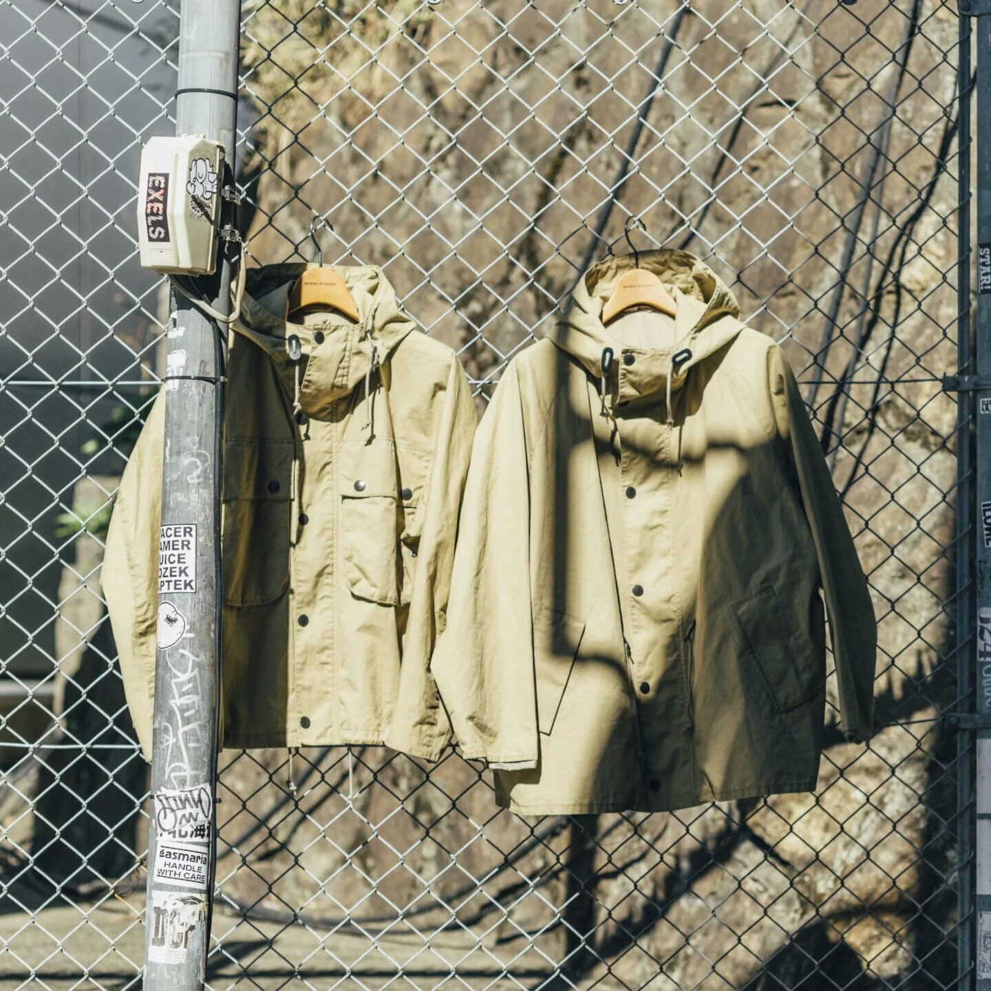 Barbour Links with Kaptain Sunshine on the Modern Day Parka