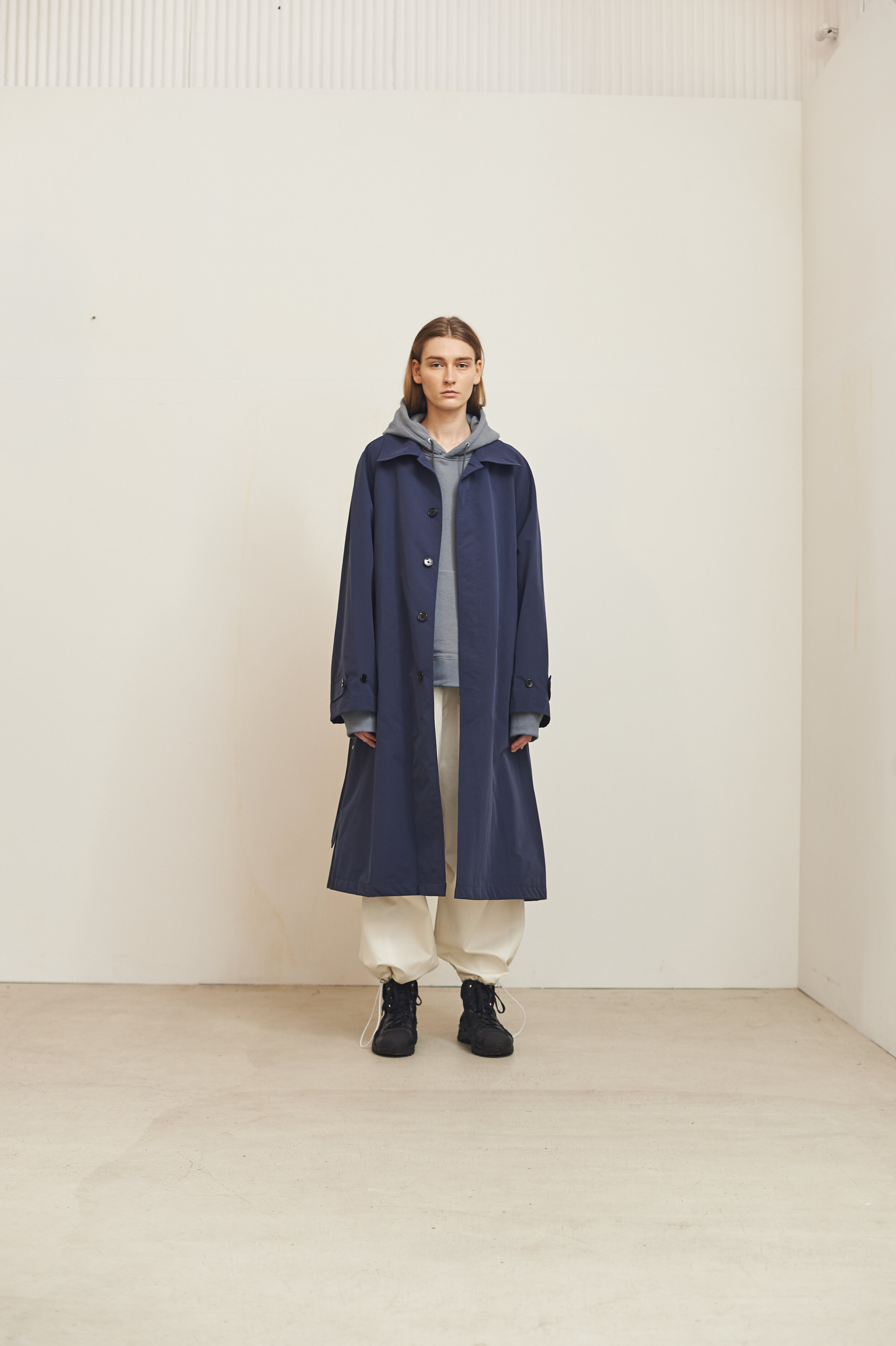 卸直営店(お得な特別割引価格) ryo takashima 3LAYER BALMACAAN COAT