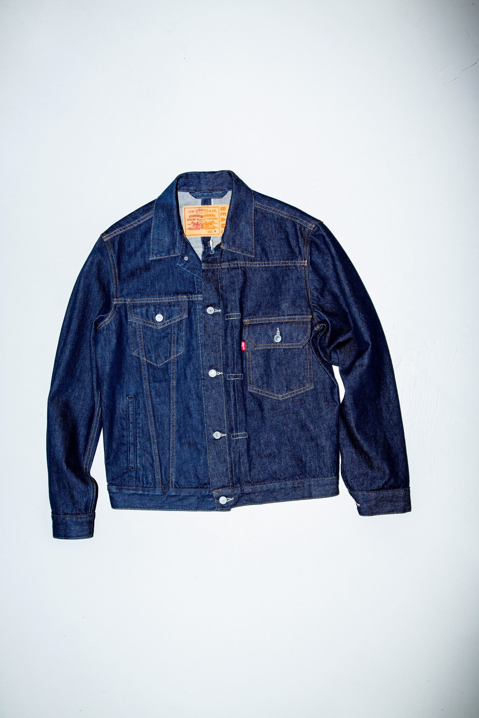 BEAMS and Levi's Split Classic Jeans and Trucker Jackets Down the Middle —  eye_C