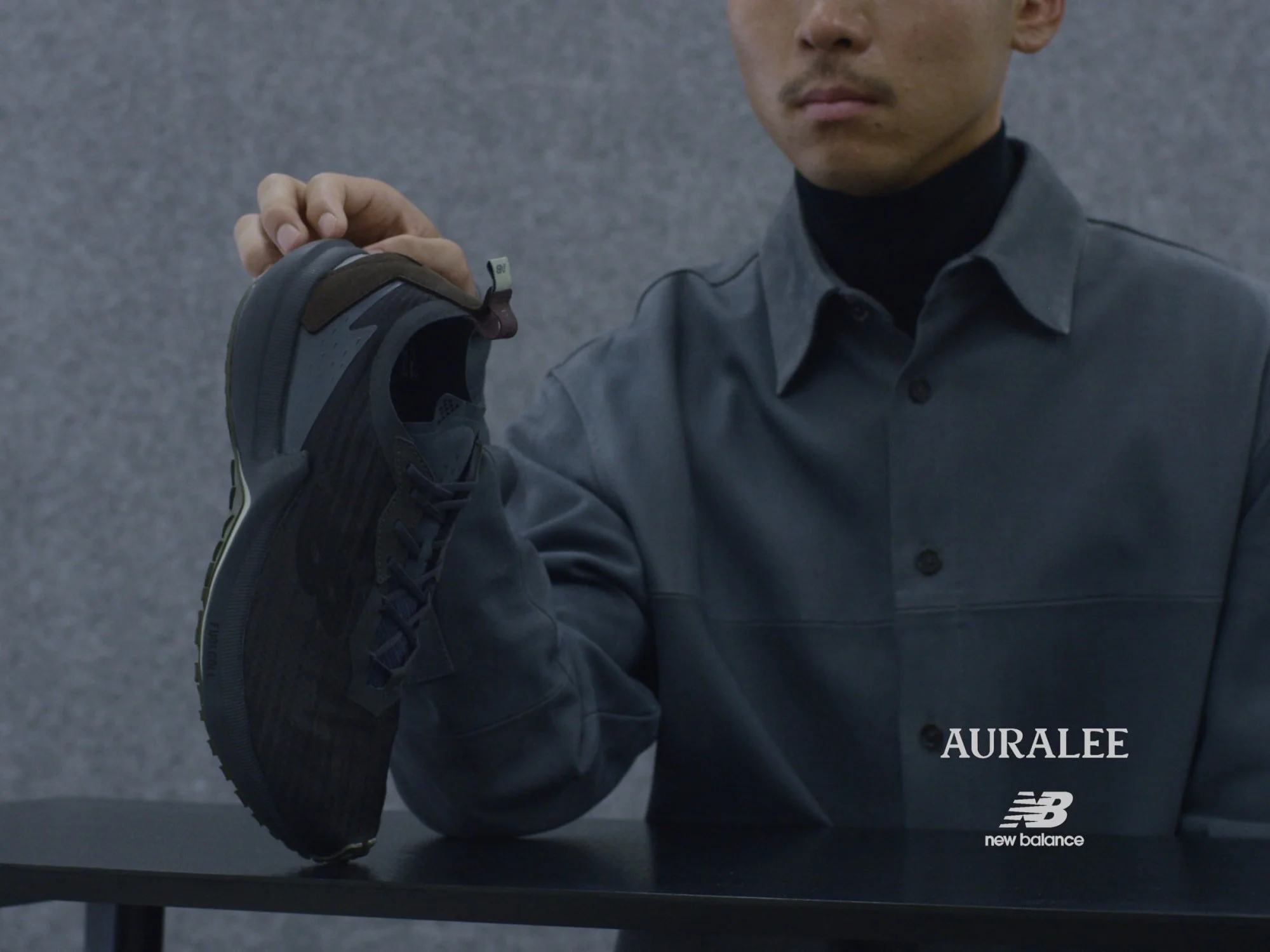 auralee x new balance