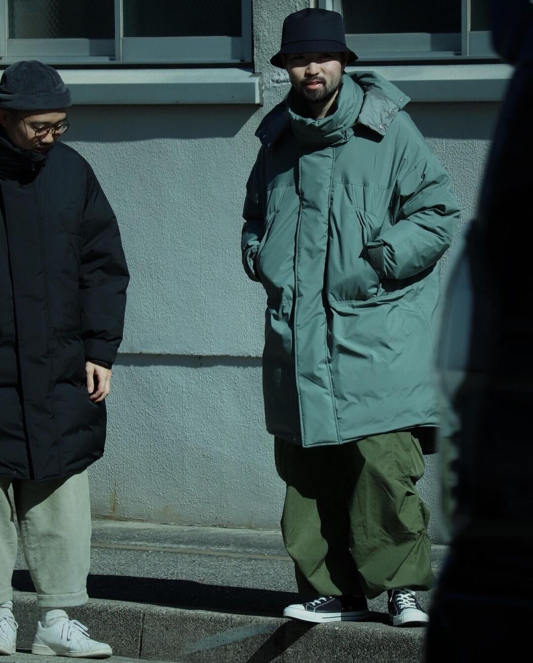 north face purple label down jacket