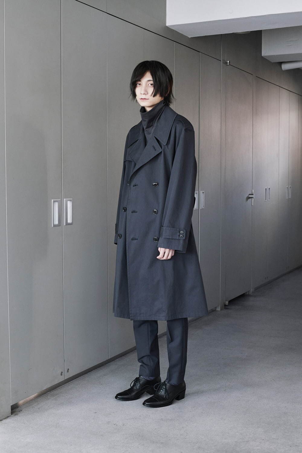 LAD MUSICIAN SOUTIENCOLLAR COAT オーバーサイズ - アウター