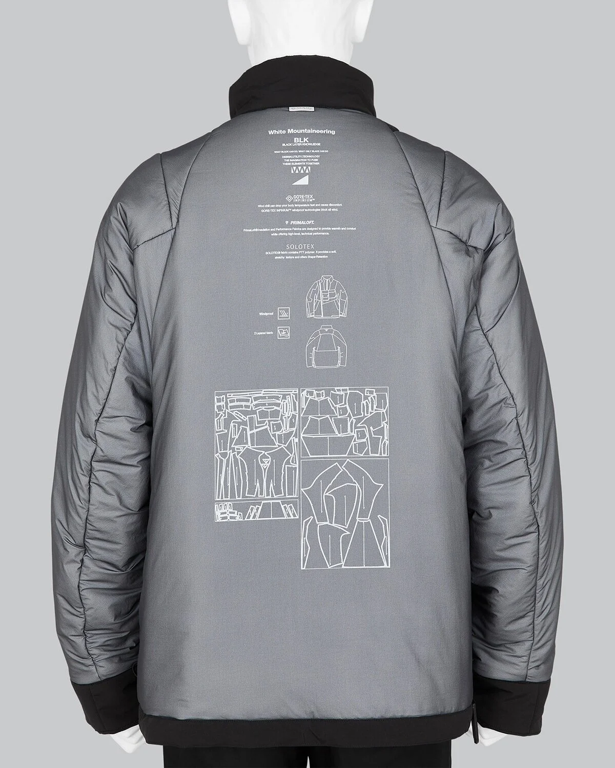 White Mountaineering BLK x ELIMINATOR GORE-TEX® Jacket — eye_C
