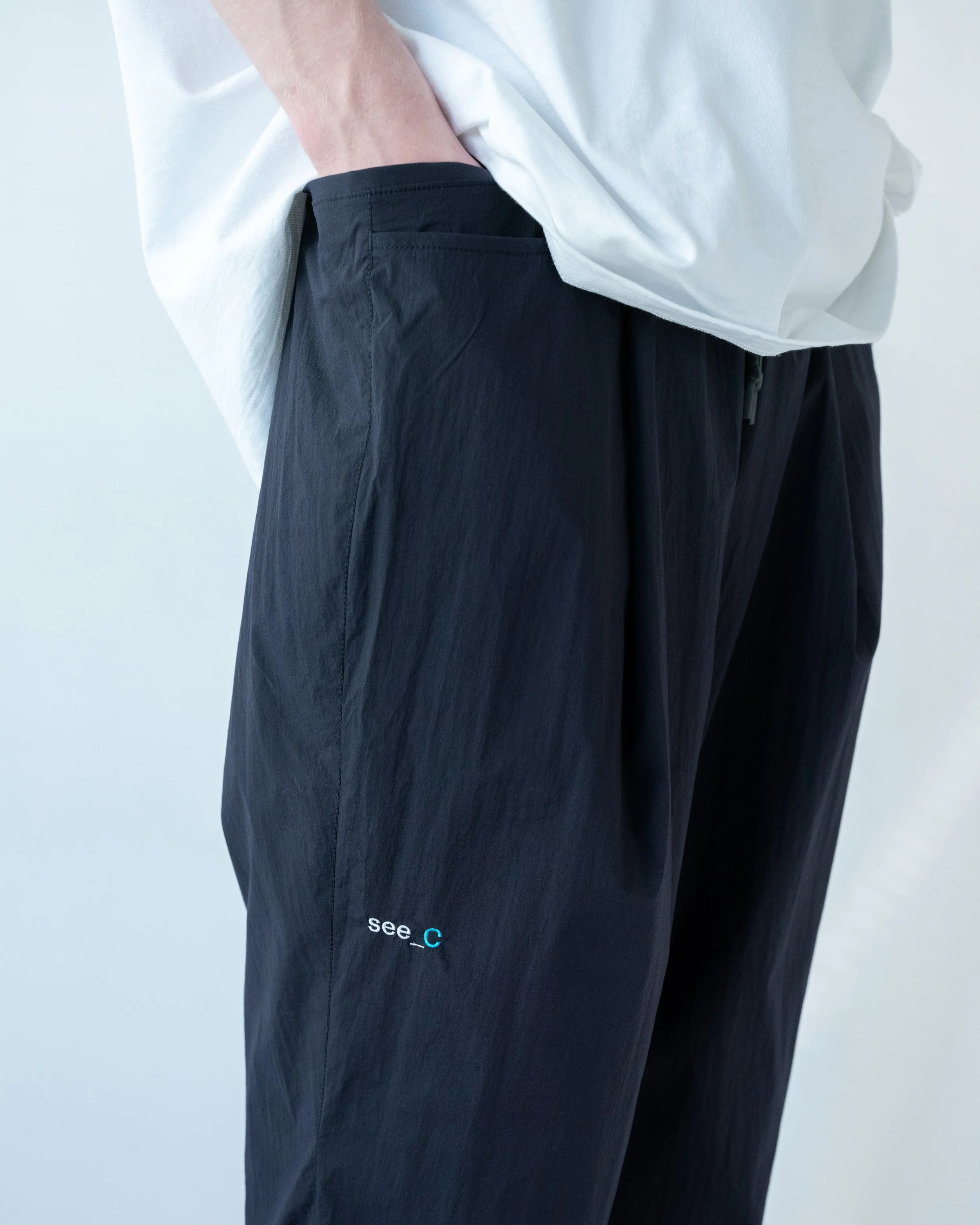 eye_C x SEE SEE Lightweight Wide Easy Pants — eye_C