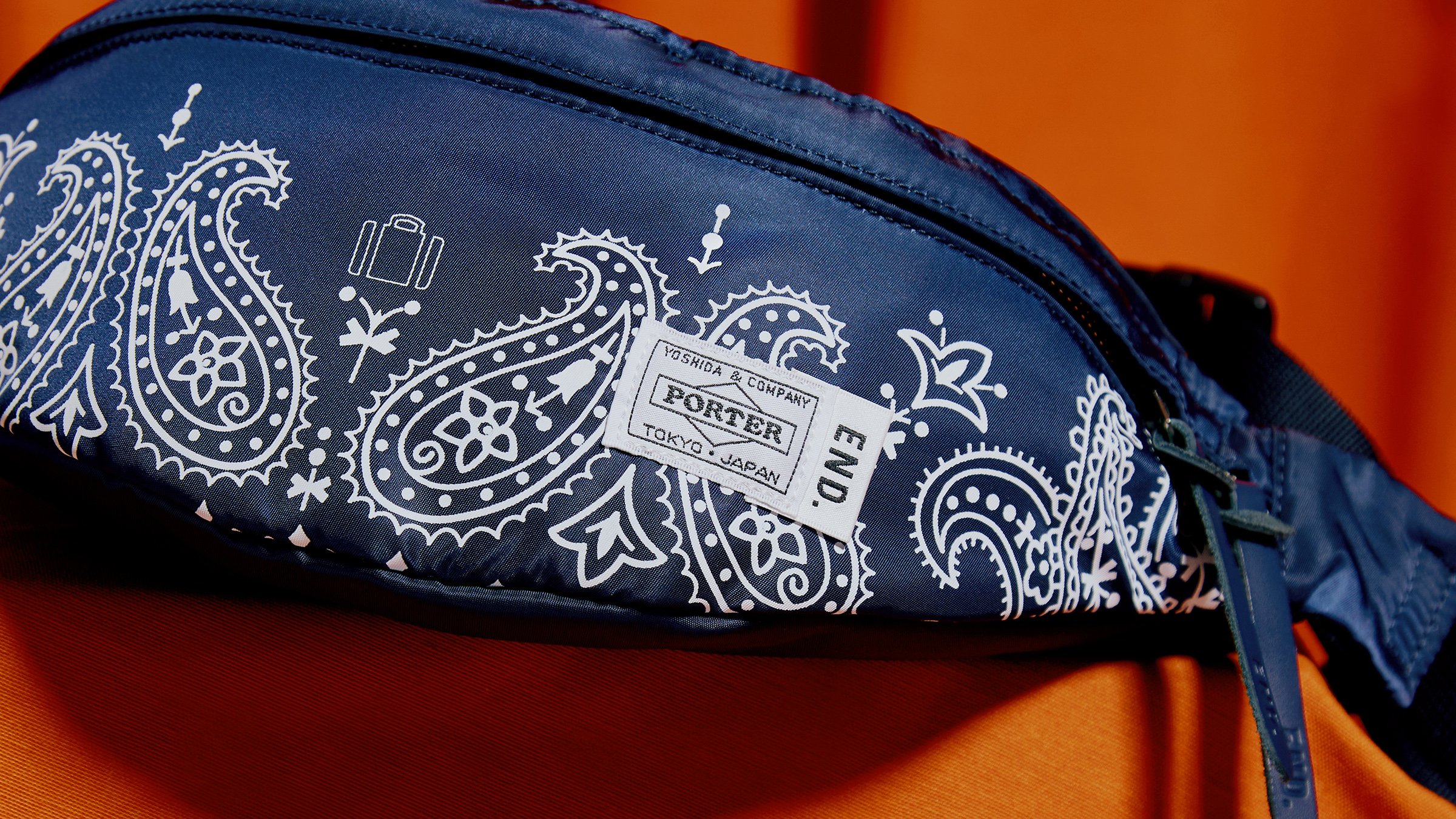 END. X PORTER 'BANDANA' WAIST BAG