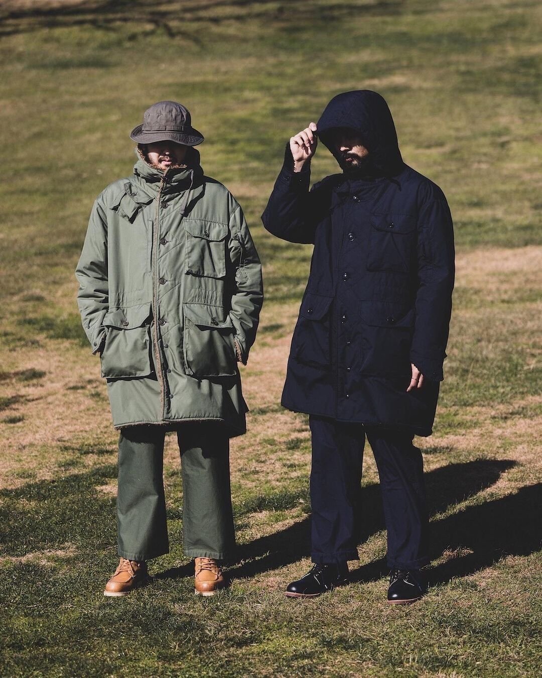 Lサイズ！ENGINEEREDGARMENTS × BEAMSスウェットパーカー