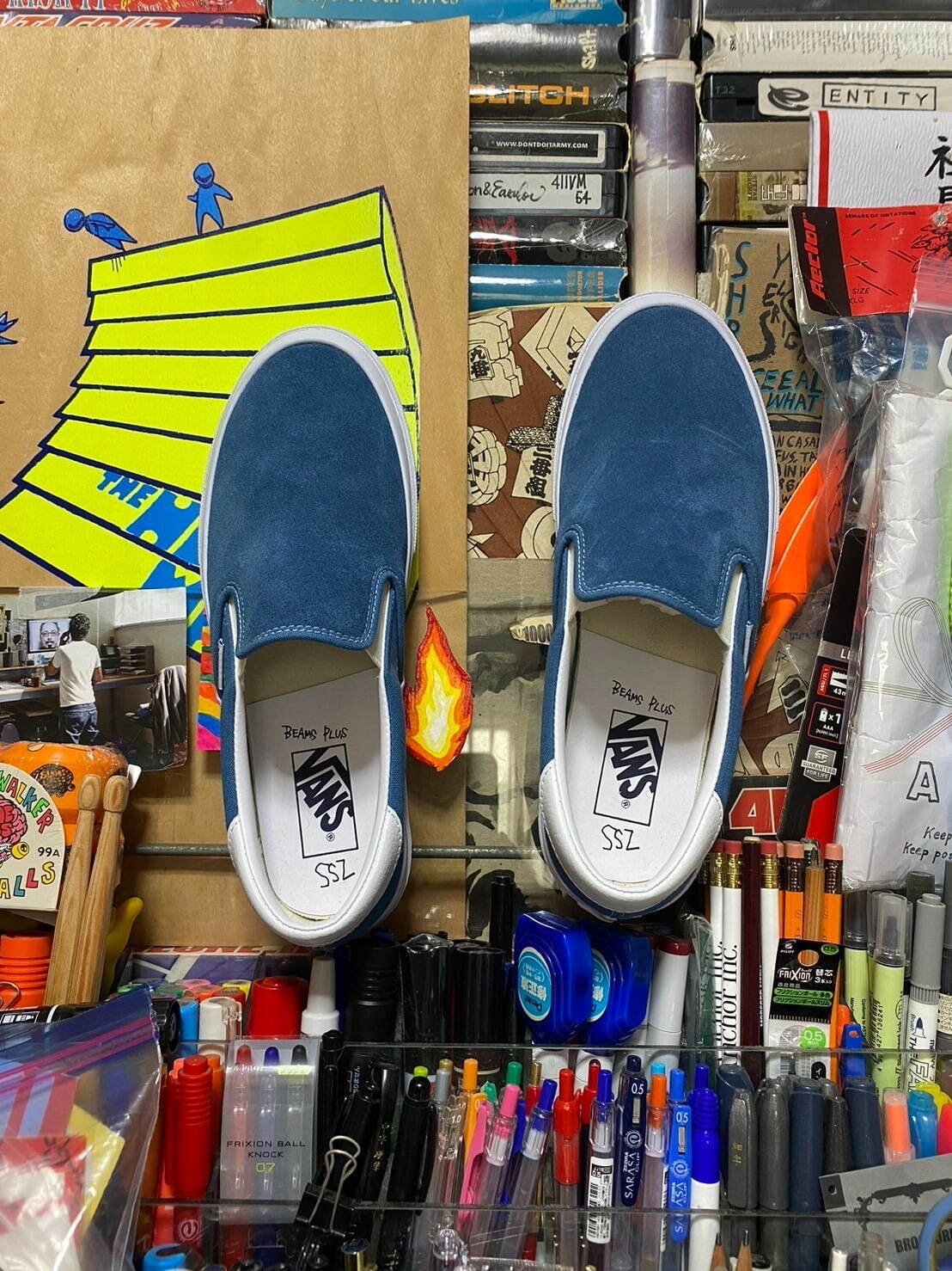 SSZ, BEAMS PLUS & Vans Collaborate on the Slip-On and Era Models 