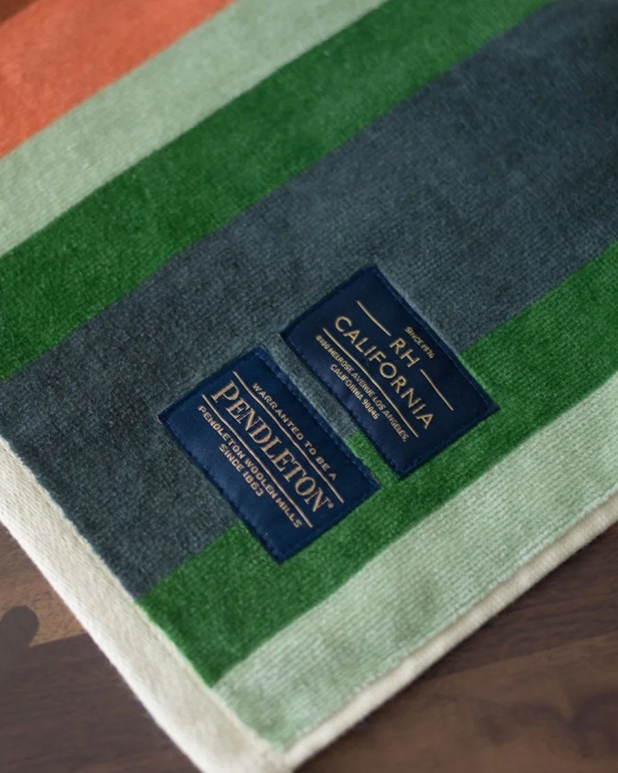 Pendleton Designs Exclusive Blanket for Ron Herman