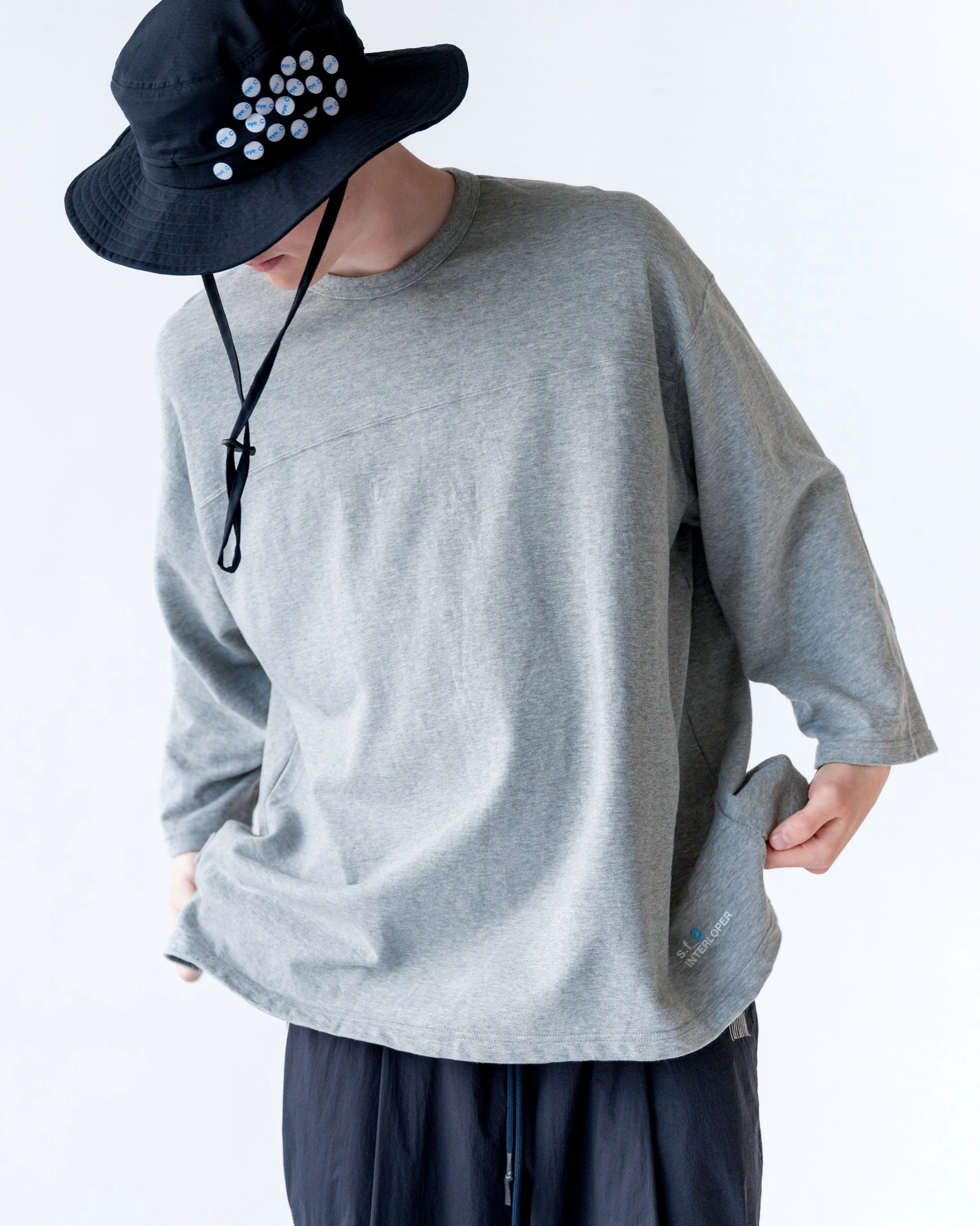 eye_C×S.F.C 23ss FOOTBALL L/S tee NAVY - トップス