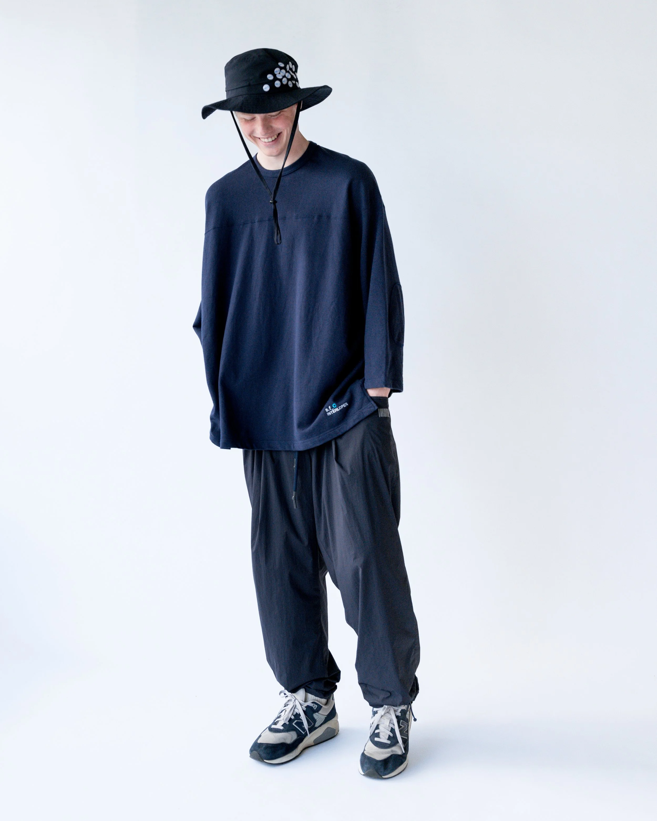 公式オンラインストアな S.F.C x eye_C WIDE TAPERED EASY PANTS L