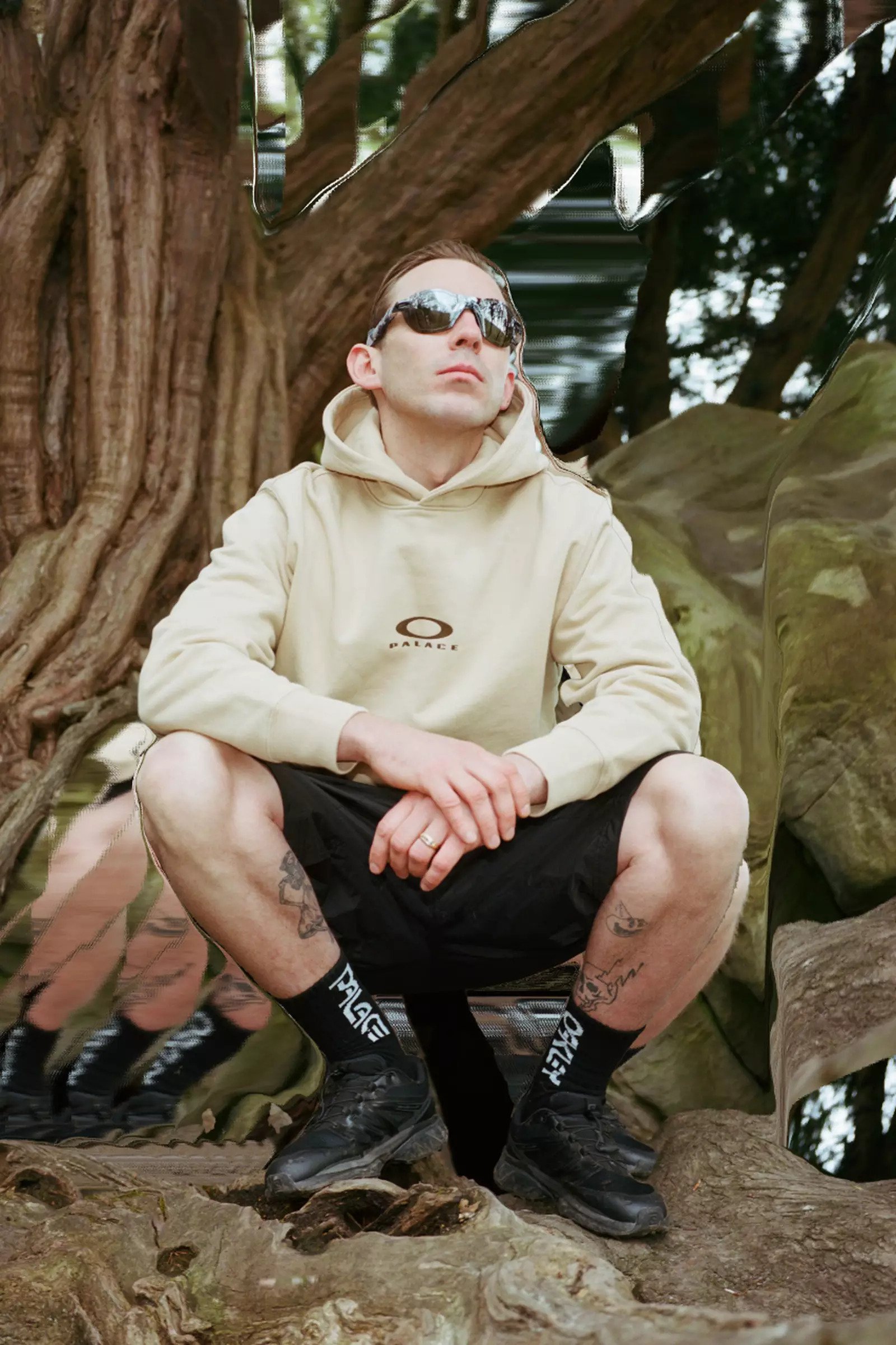 大人女性の PALACE OAKLEY HOOD BLACK - emmacoffey.ie