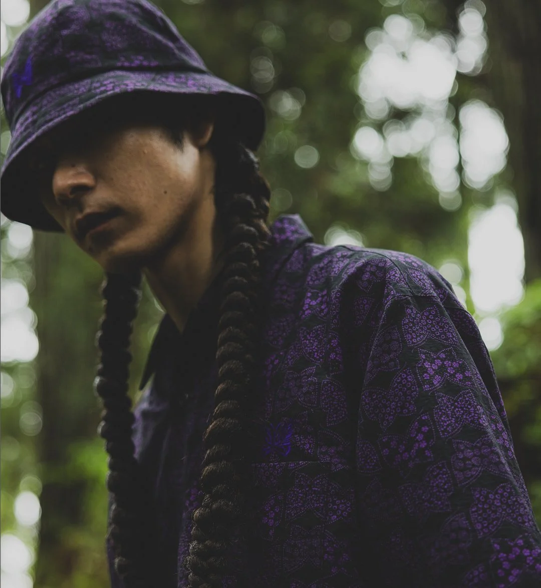 ょもたち様　Needles new era beams boy Papillon Needles - needles newera beams boy別注 キャップの通販 by s's