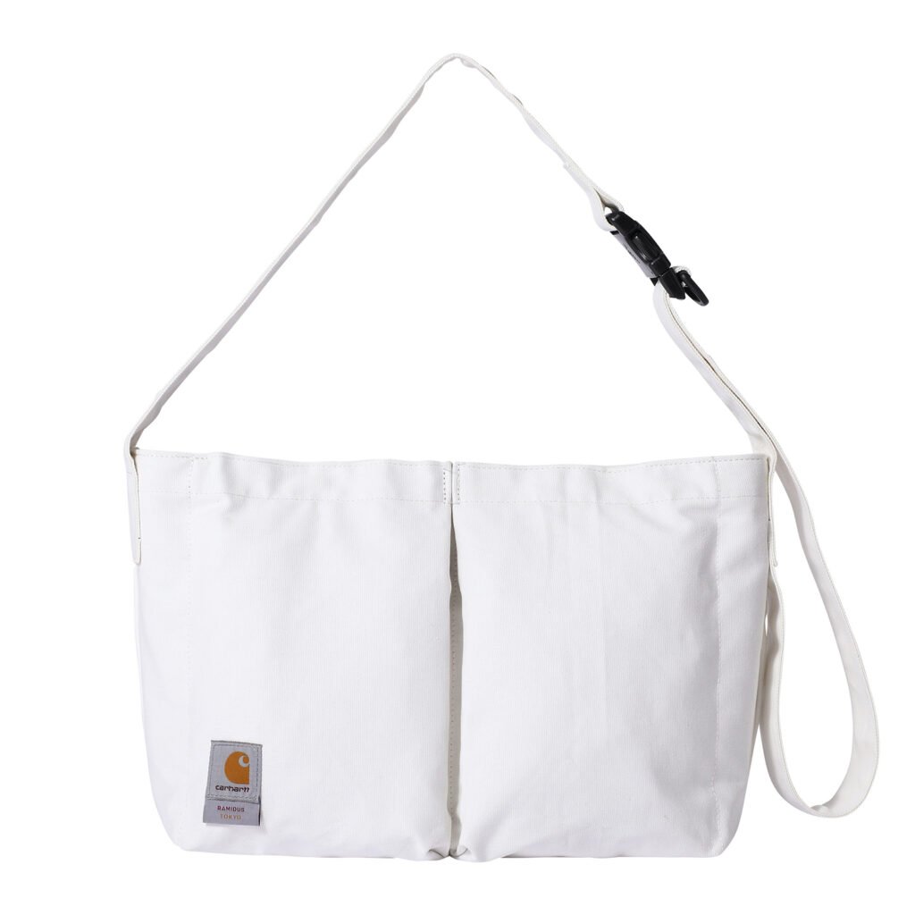 Carhartt WIP x RAMIDUS Newspaper Bag, White in 2023