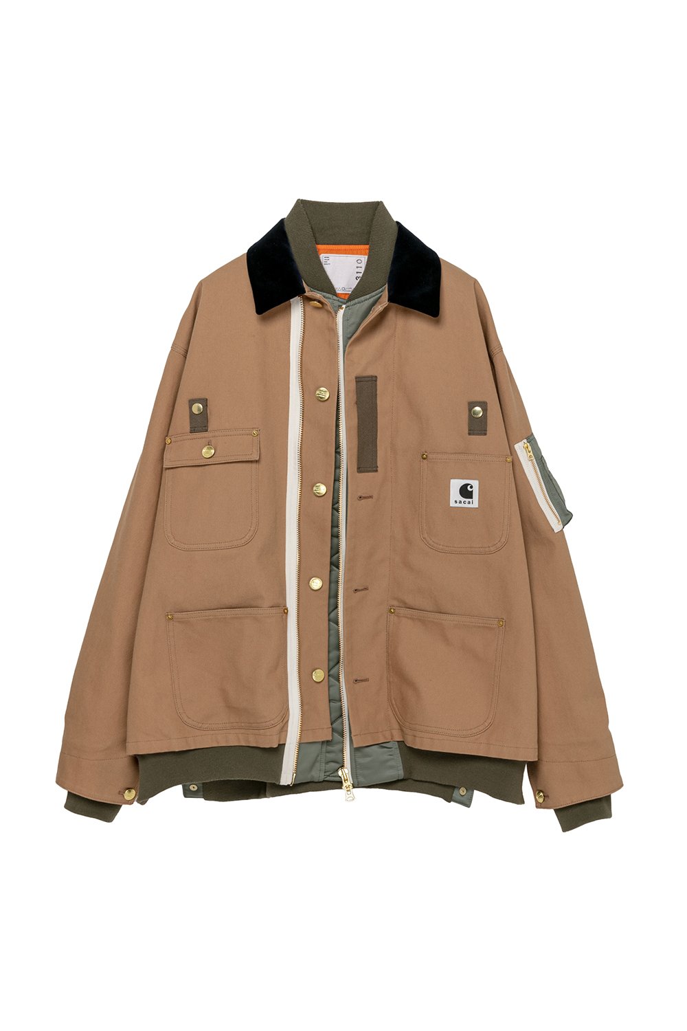 sacai and Carhartt WIP Reveal Autumn/Winter '23 sacai and Carhartt WIP Reveal Autumn/Winter '23