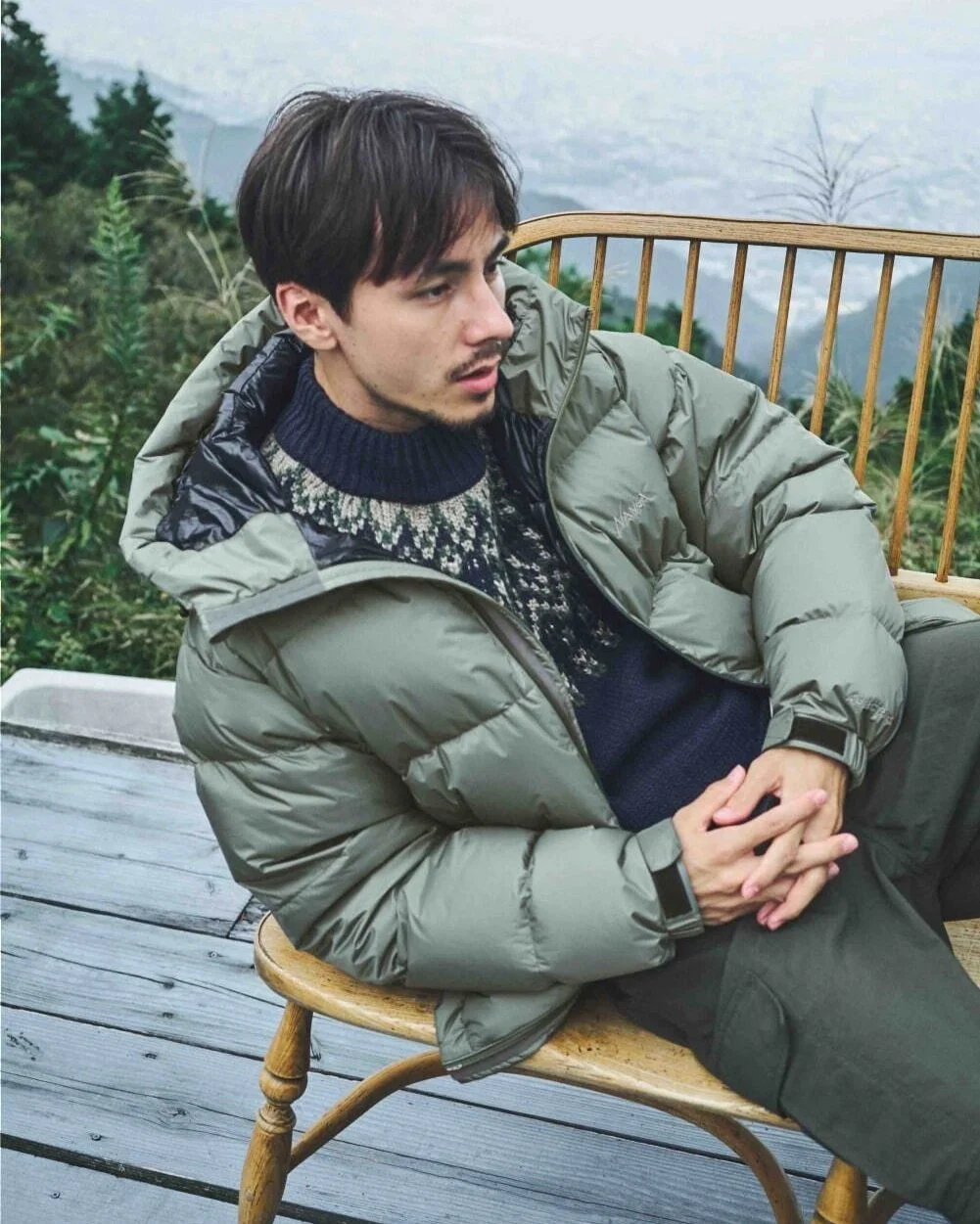 NANGA Engineers Exclusive Down Garments for Urban Research Doors 