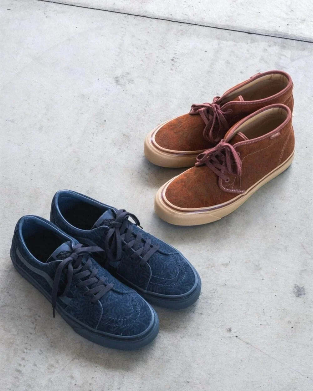 Vans and White Mountaineering Re-Work the SK8 Low and Chukka 49 DX 