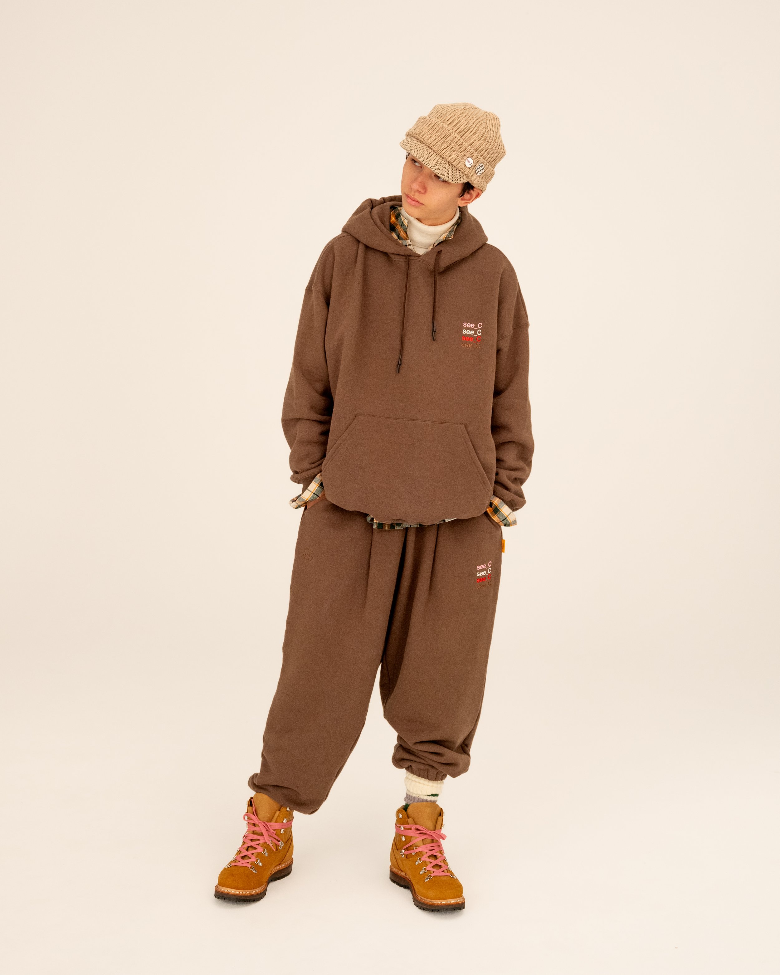 eye_C x SEE SEE (see_C) Raglan Hoodie — eye_C
