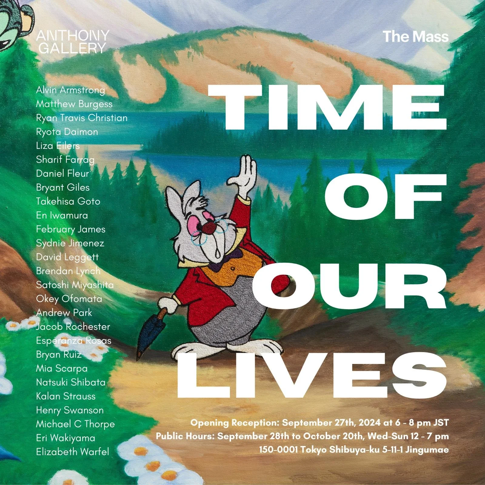 The Mass and Anthony Gallery Present the 'Time of Our Lives' Exhibition 